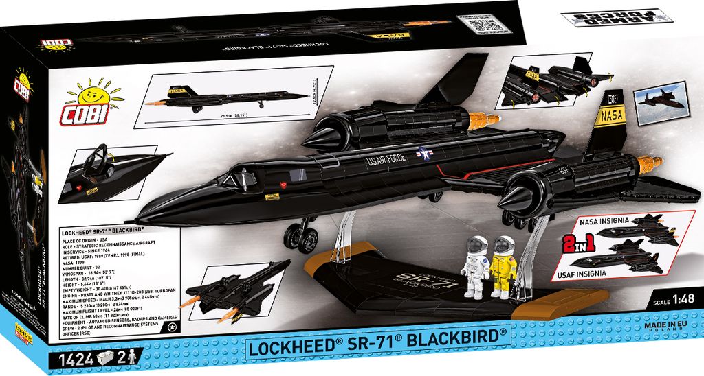 Cobi Armed Forces Executive Edition Lockheed SR-71 Obrázek produktu 2