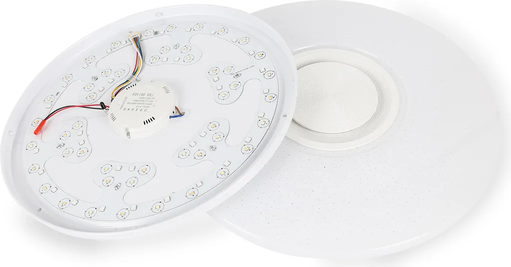 Plafonnier LED dimmable 2500K-6500K rond avec télécommande - 3