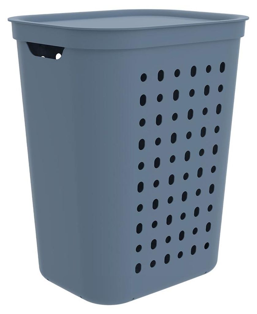 Rotho Wäschesammler 55L Jona - Wäschekorb groß - Produktbild 