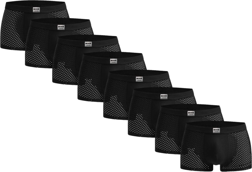BOXR Underwear Bambus Boxershort Herren 8er Pack Unterhosen Männer, Weich Atmungsaktiv und Umweltfreundlich (S-3XL)