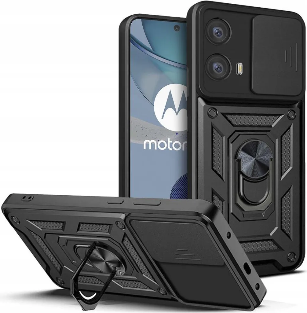 Tech-Protect Camshield Pro Motorola Moto G73 5G Nero - Cover Blindata