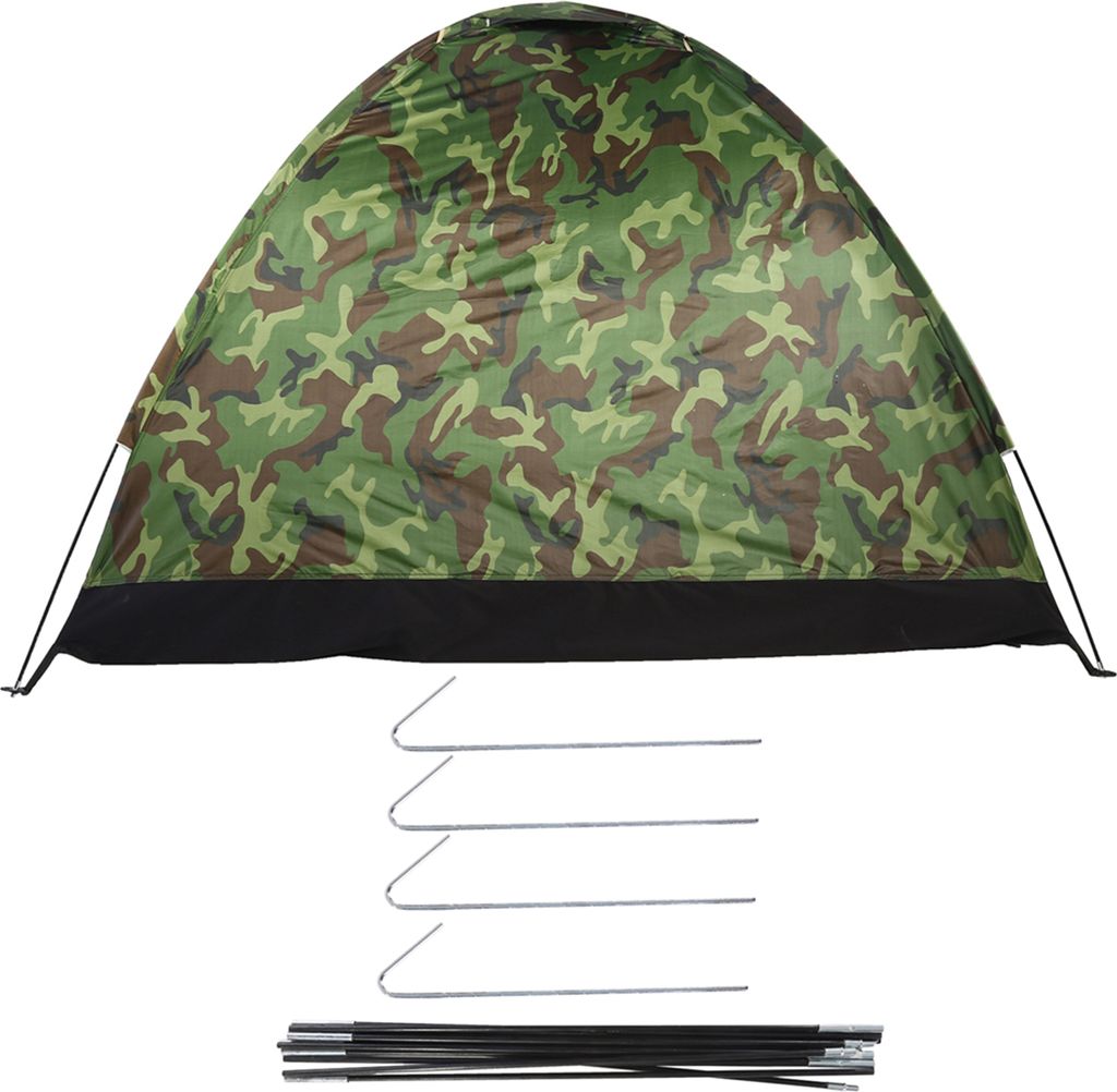 Outdoor Camouflage UV-Schutz Wasserdichtes großes Zelt für Familiencamping Wandern