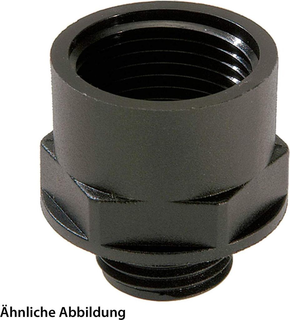 WISKA ATEX-Reduzierung M/M von M16x1,5 auf M12x1,5 hoch Sechskant Polyamid (PA) II2DExtbIIICDb / II2GExebIICGb / II 2G