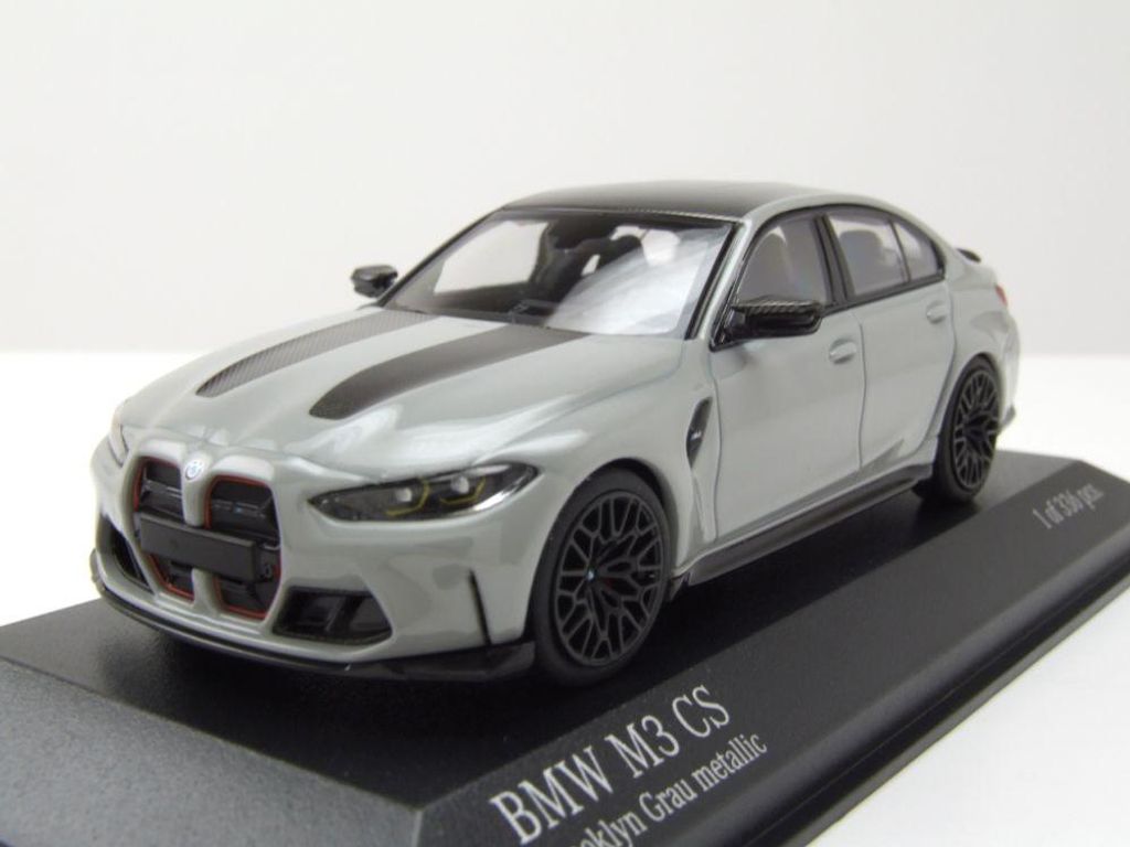 Minichamps 410023201 BMW M3 CS 2023 grau metallic 1:43