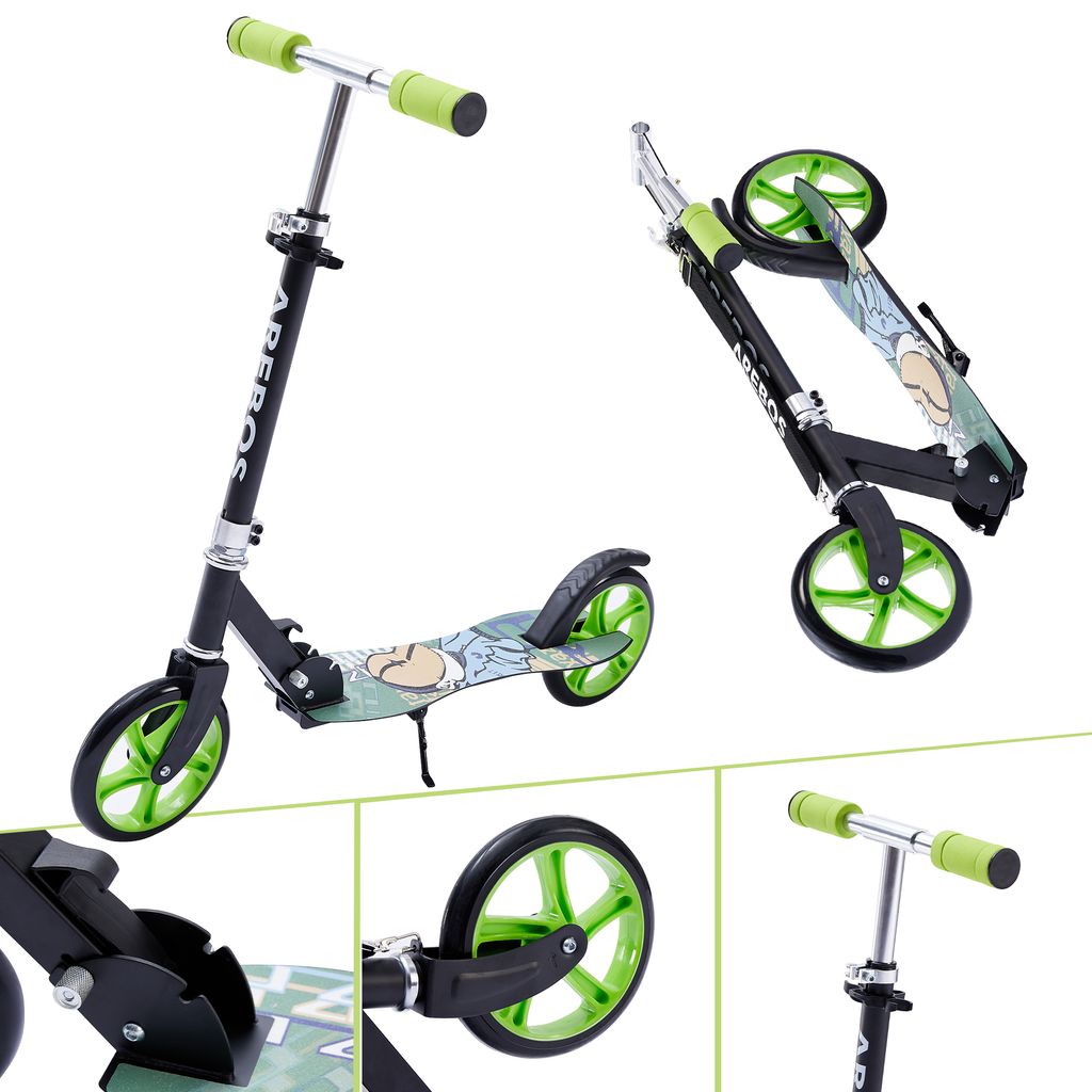 Kinderroller Scooter Roller mit 3-Räder Cityroller Tretroller Kickroller Board 