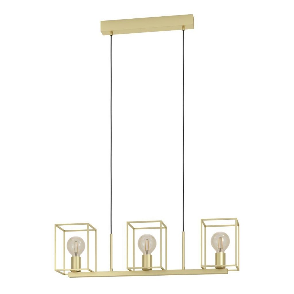 Eglo 900399 CUMIOLE E27 3-fach Hängeleuchte 780x150mm Goldfarben