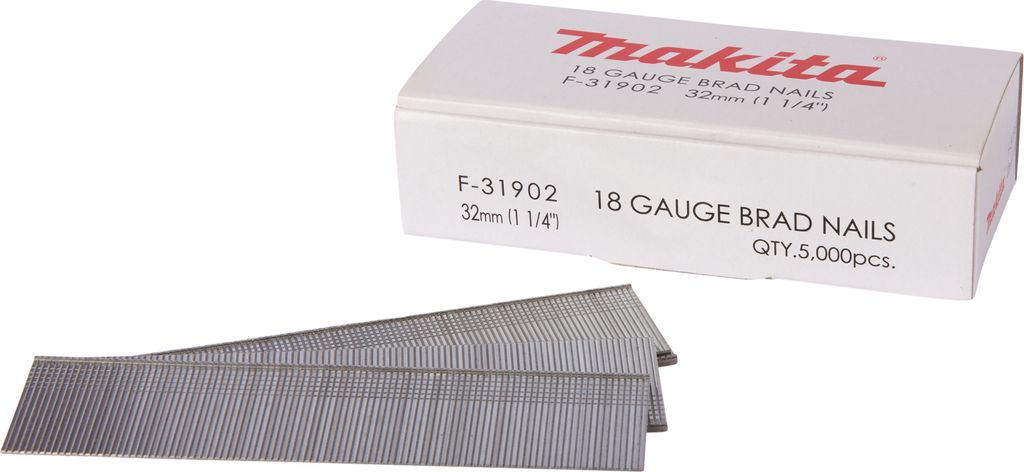 Makita Stauchkopfnagel Brads 32mm 5000 Stück galvanisiert ( Produktbild 