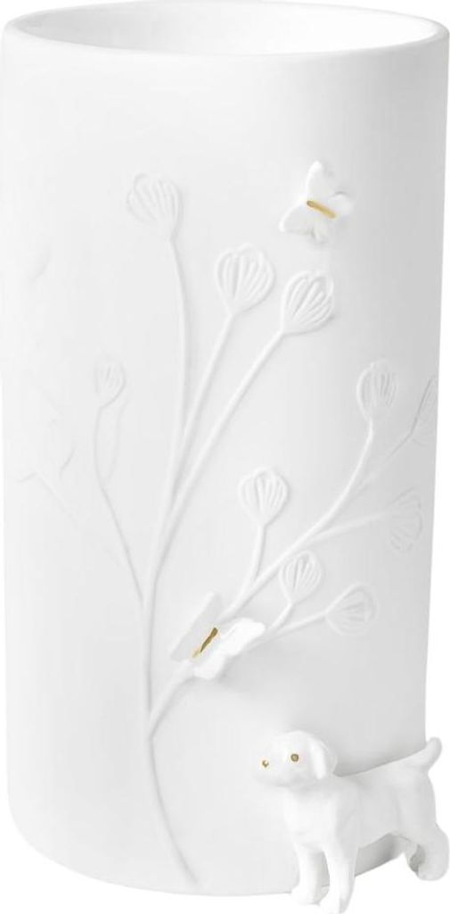 Räder Vase Hund stehend D.9cm H.17cm Produktbild 