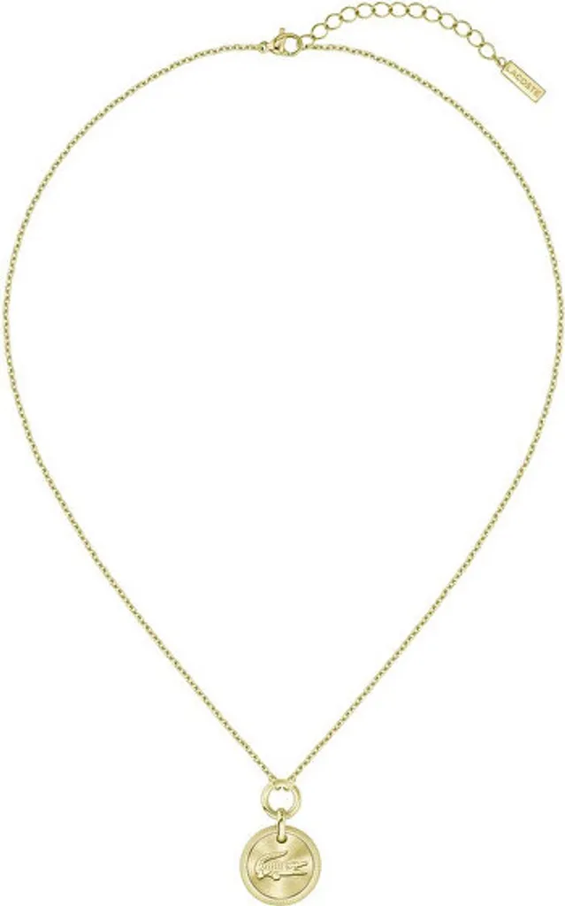Regalo Perfetto: Collana Lacoste Memento 2040424 Acciaio Dorato