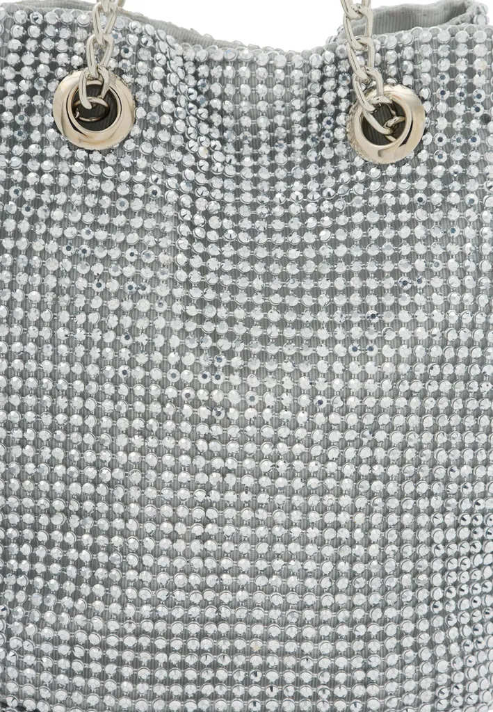 Joella Borsa Argento da Donna: Design Essenziale e Riflessi Metallici - 2