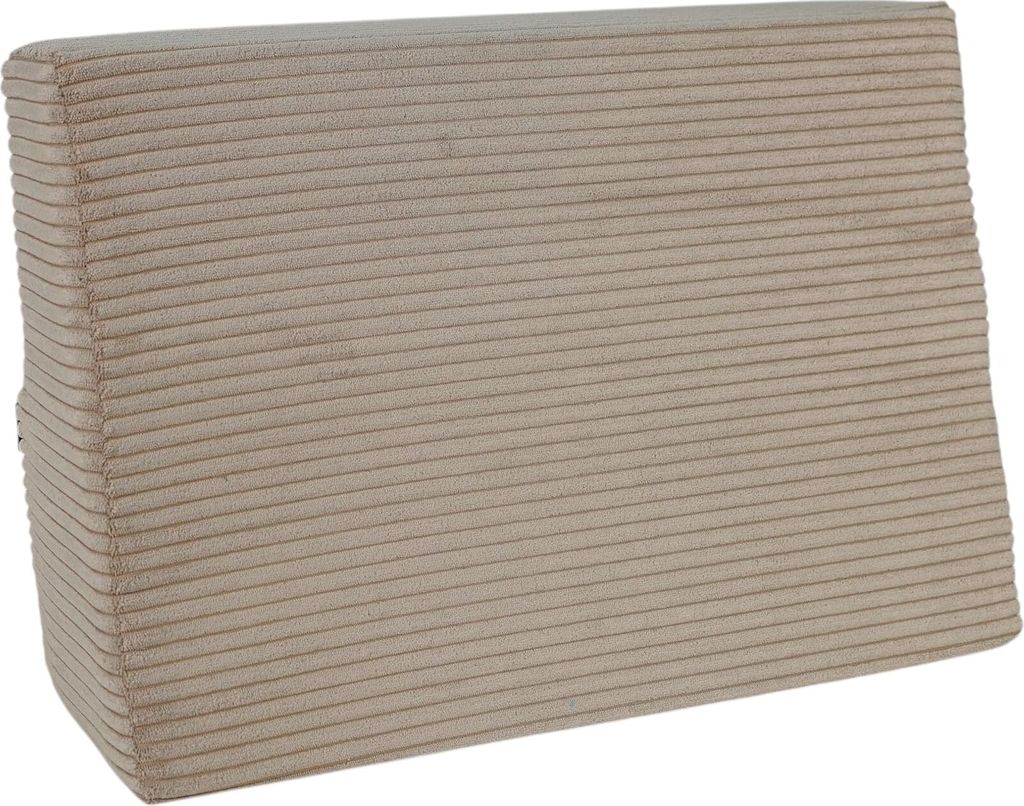 Pillows24 - Palettenkissen Seitenkissen 60x40 aus Cordstoff | Sitzkissen & Rückenkissen für Europaletten 120x80 | für Wohnzimmer, Garten | Cappu...