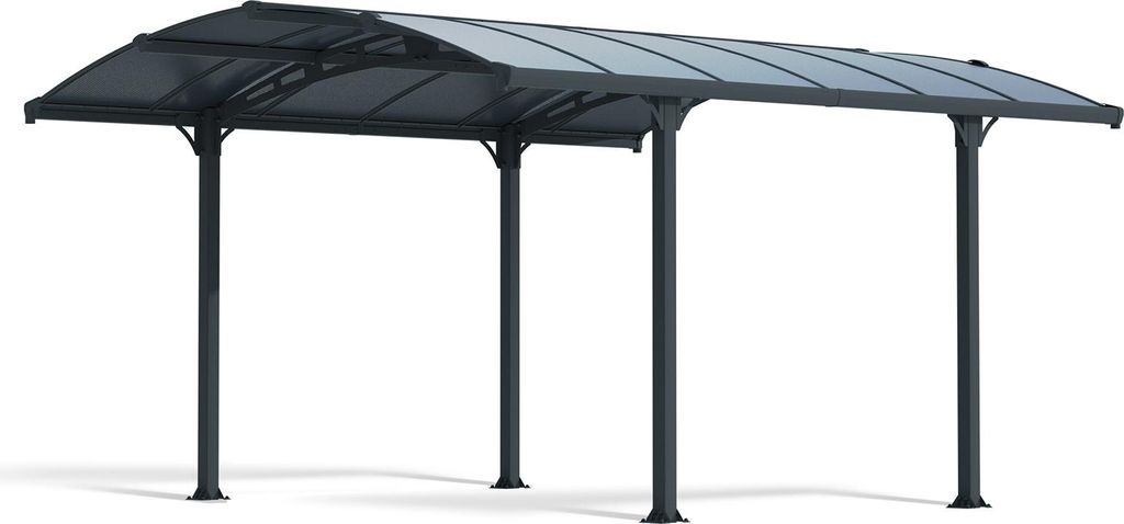 Palram - Canopia Aluminium Pavillon Tucson 4300 anthrazit 435x359x242 cm