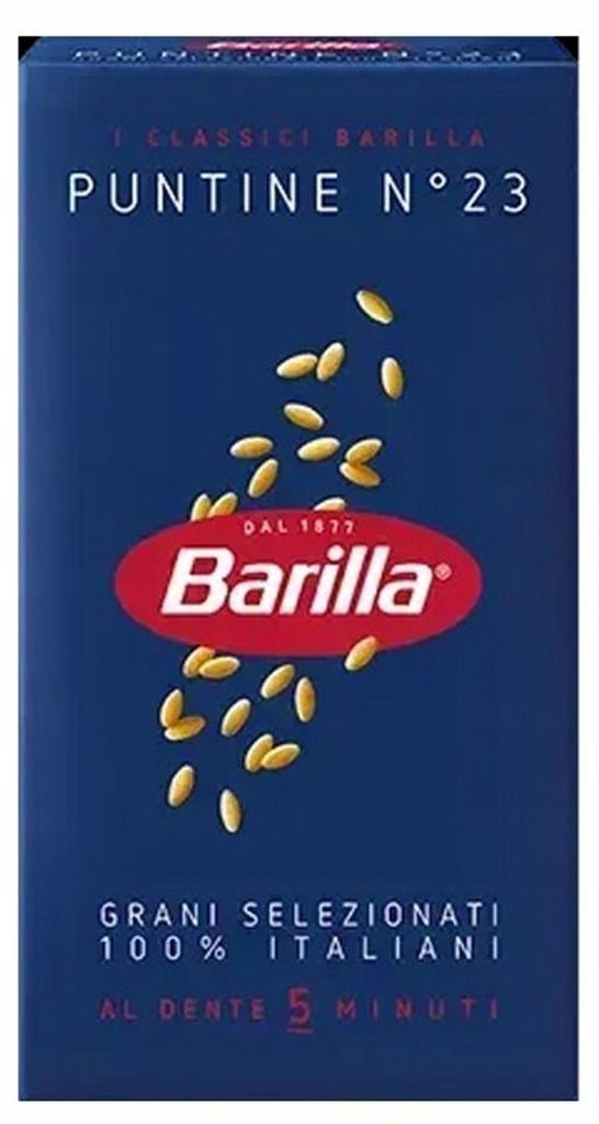 Pâtes Puntine n°23, 500 g, Barilla Image du produit 