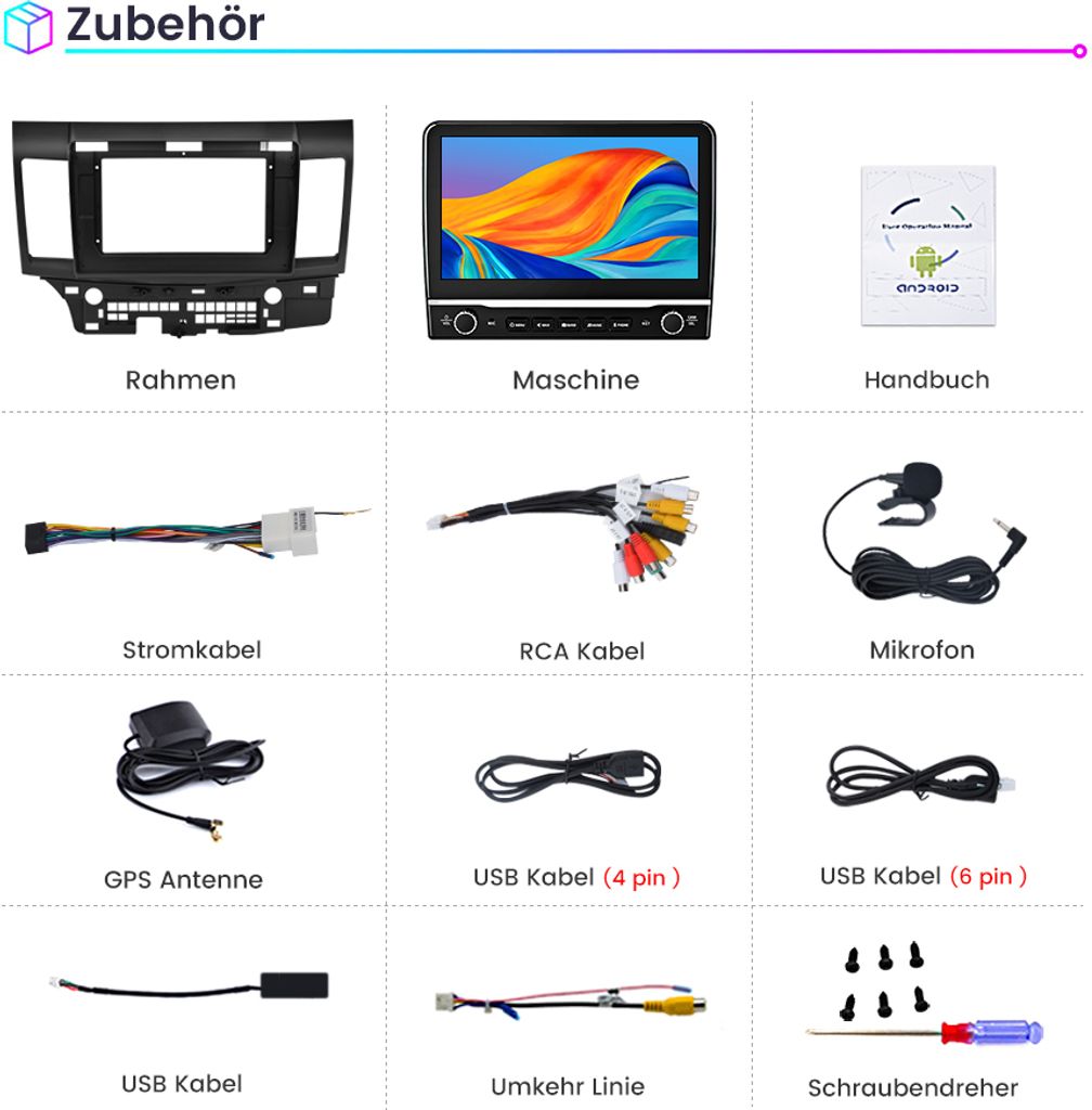 AERZETIX - C42691 - frame/faceplate/adapter 2 DIN for car radio