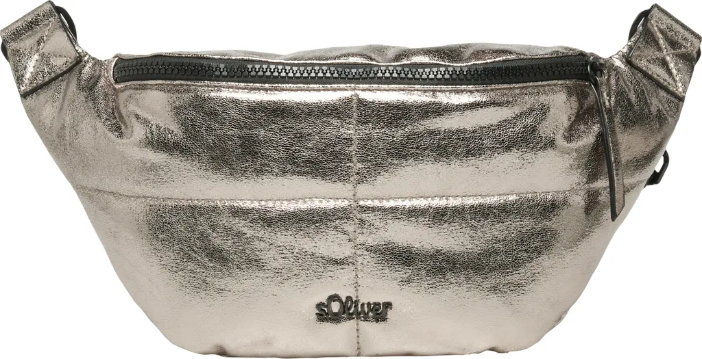 s.Oliver Belt Bag blanc argenté - Sac banane chic pour vos sorties