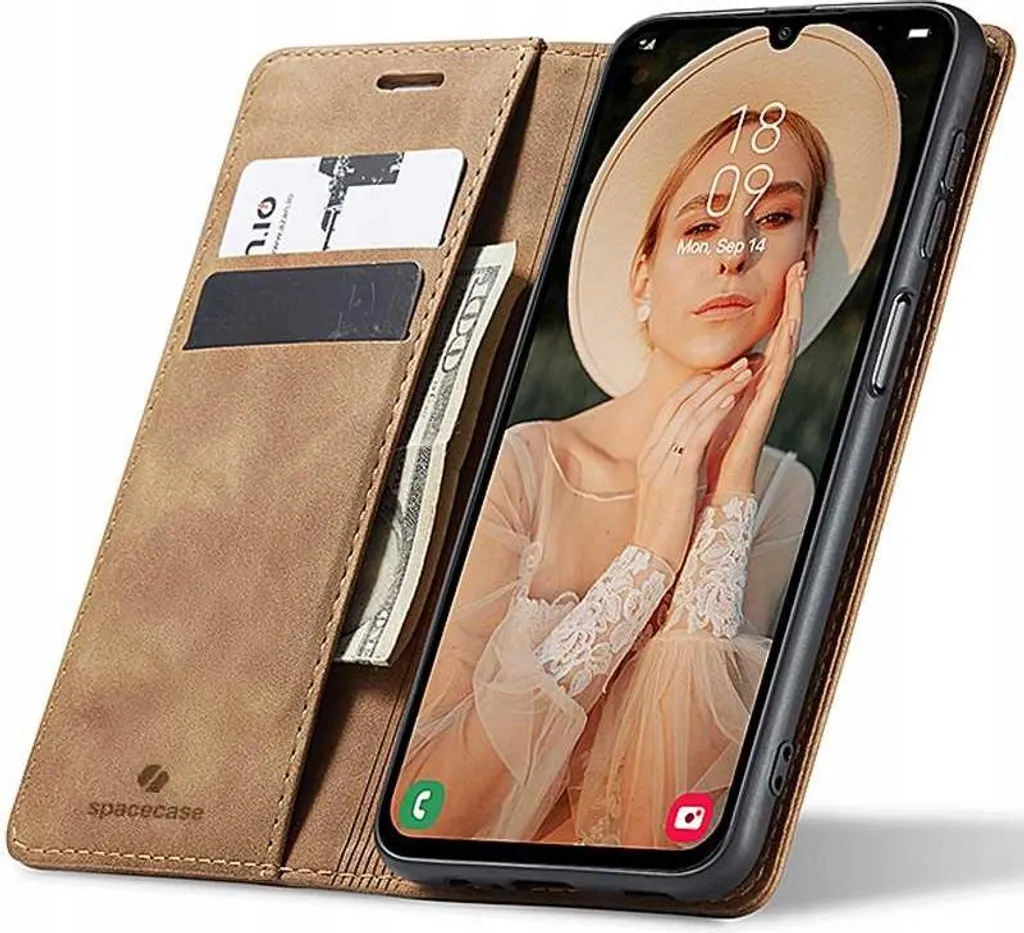 SPACECASE Wallet Galaxy A55 5G Bronzo | Miglior Rapporto Qualità Prezzo