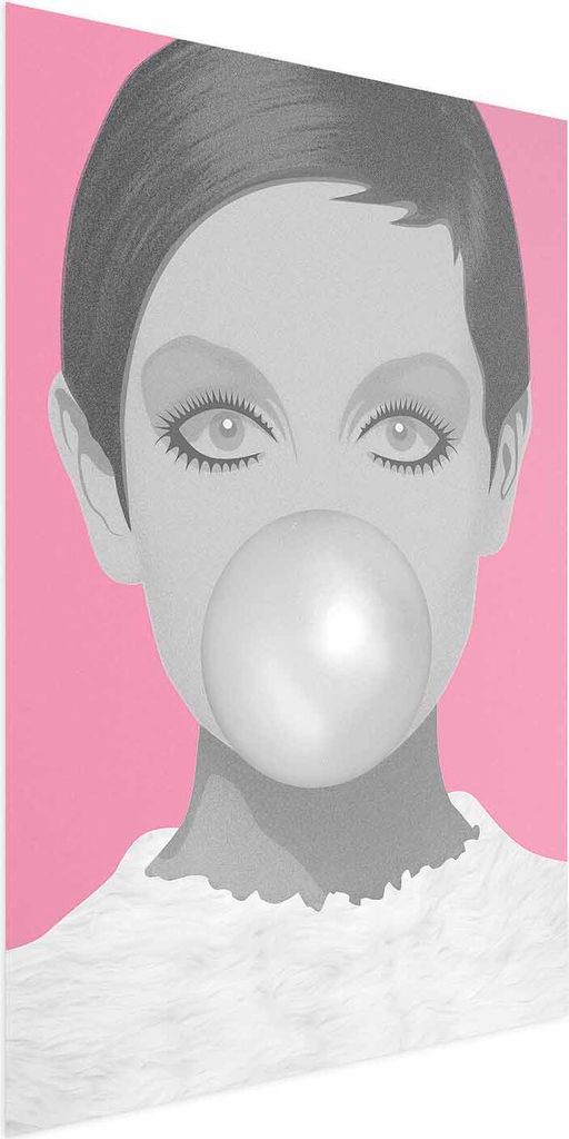 Posterpapier Poster - Bubble Gum 29.7x42 cm Menschen h-A-0118-ao-a