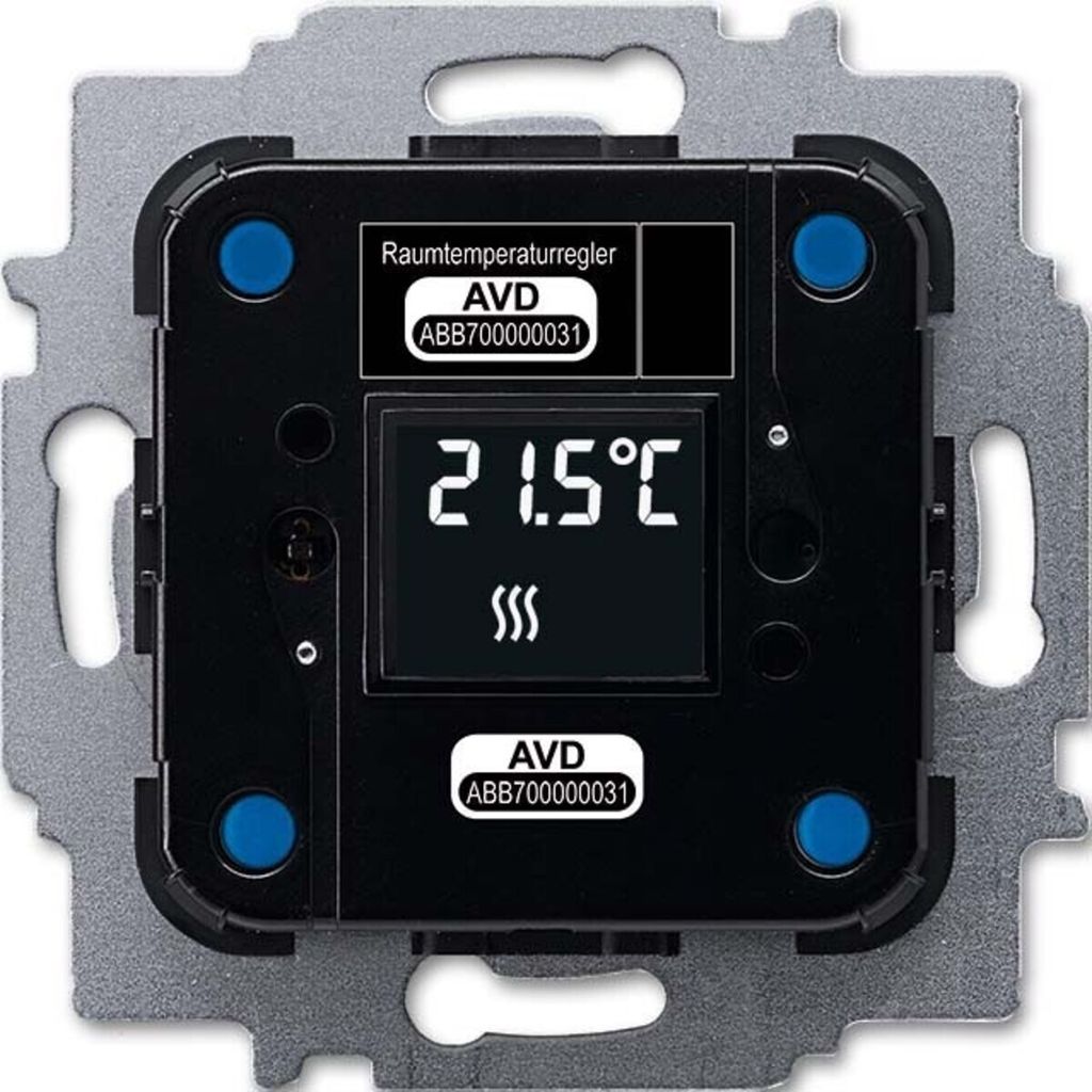 BUSCH-JAEGER Temperaturregler Deckel sw 1S UP IP20 230V