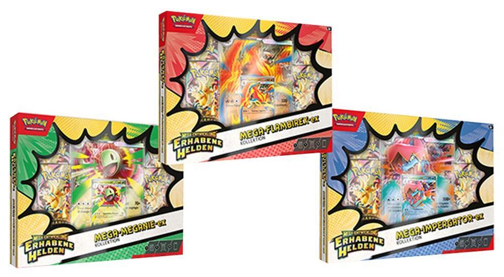 Pokémon Erhabene Helden Mega Kollektion Deutsch Produktbild 