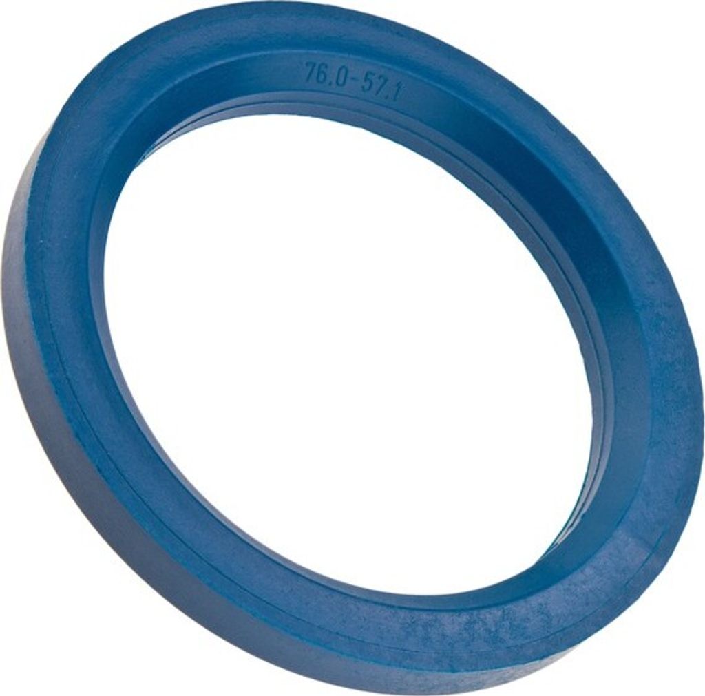 1x Anello di centraggio Carbonado PREMIUM 76,0 - 57,1 in Immagine del prodotto 