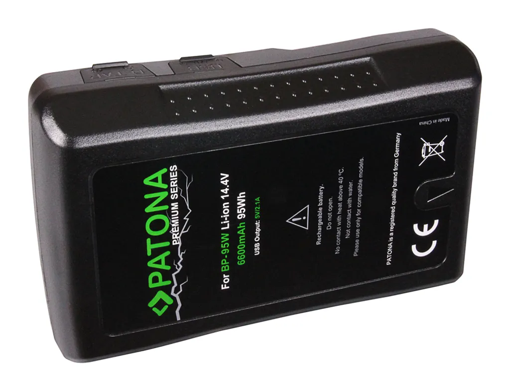Batterie V-Mount 95Wh Sony BP95WS DSR : Solution Autonomie Longue Durée - 6