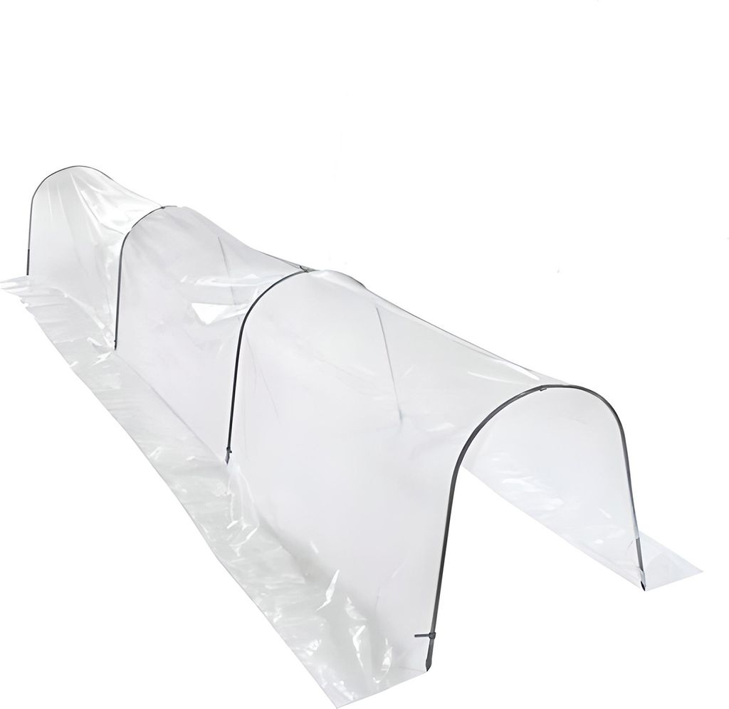 Mini Garten Gewächshaus Folie Tunnel Gartenstangen Folie Produktbild 3