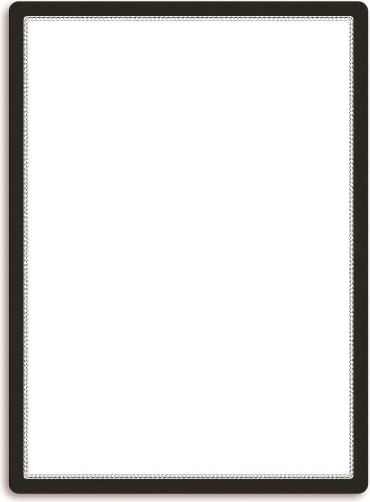 Tarifold Magneto Selbstklebetaschen - 50 x 70 cm / schwarz / 1 Stück