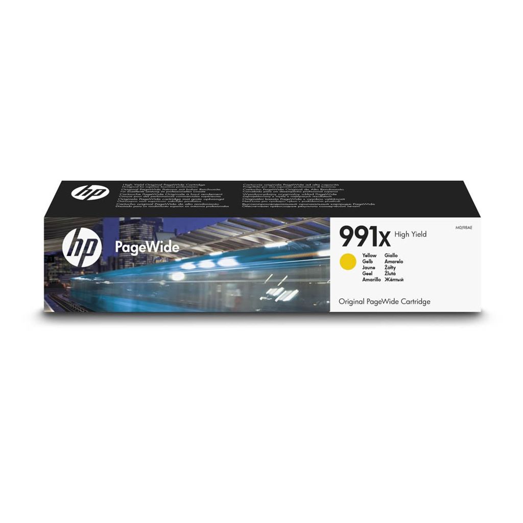 HP 991X High Yield Yellow Original PageWide Cartridge Image du produit 