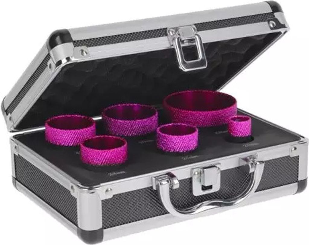 MATRIXTEC Diamant-Bohrkronen Set 6-teilig, im MATRIXTEC Diamant-Bohrkronen Set 6-teilig, im