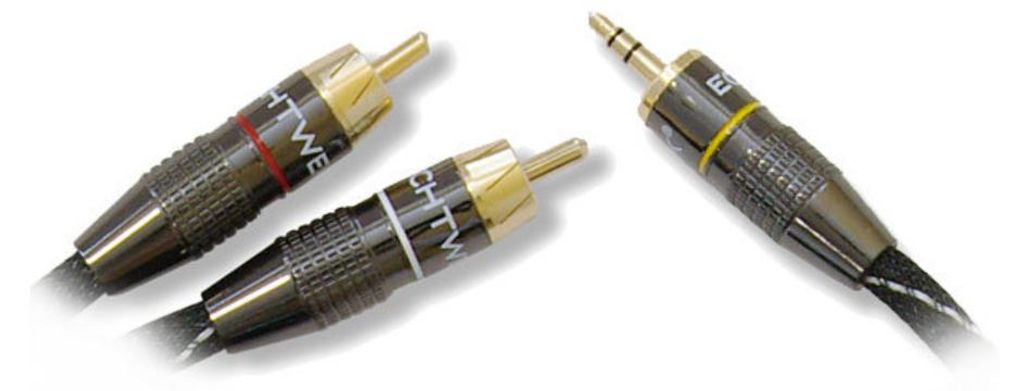 Echtwerk High End Klinke-Chinch Kabel 2m Produktbild 