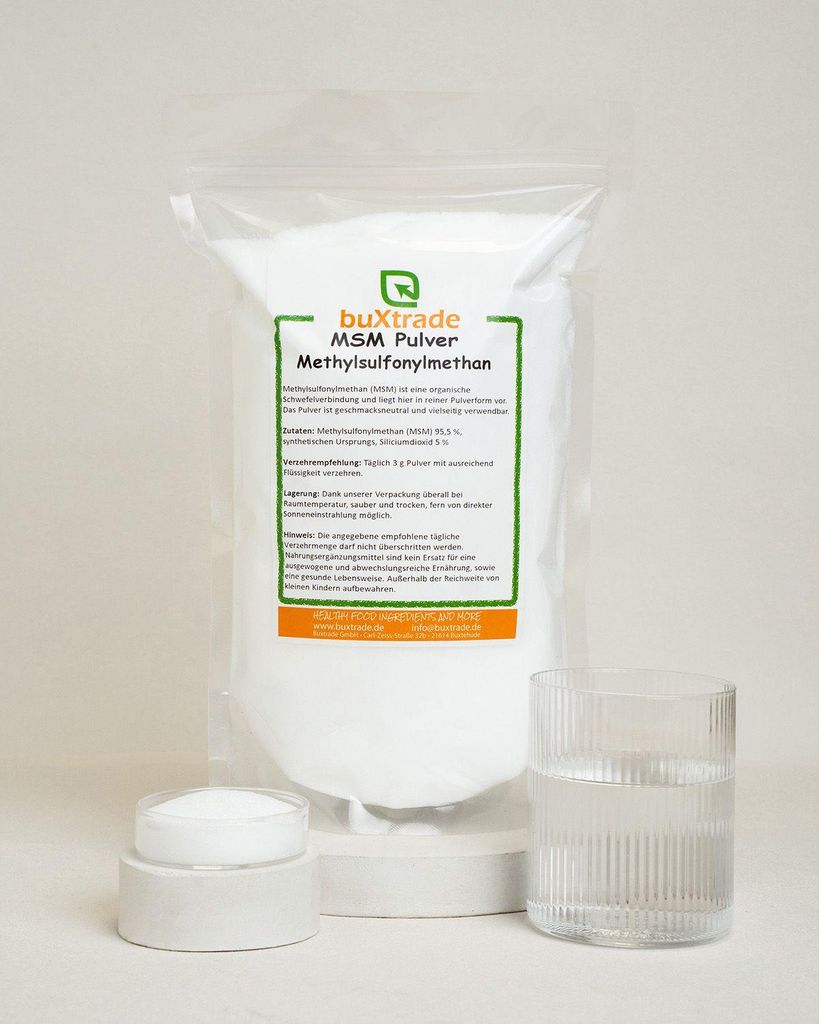 5 kg MSM Methylsulfonylmethan | Pulver | höchste Reinheit | Produktbild 