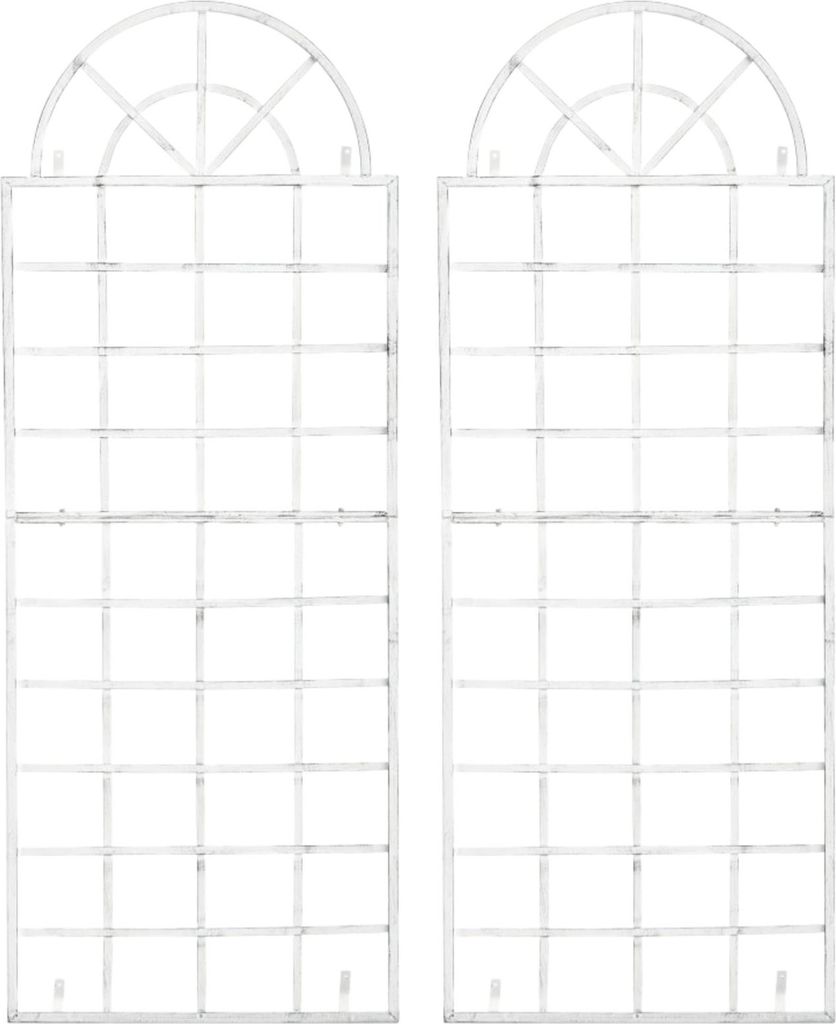 2-teiliges Set Klettergerüste - Spalier - Dekoratives und robustes Design