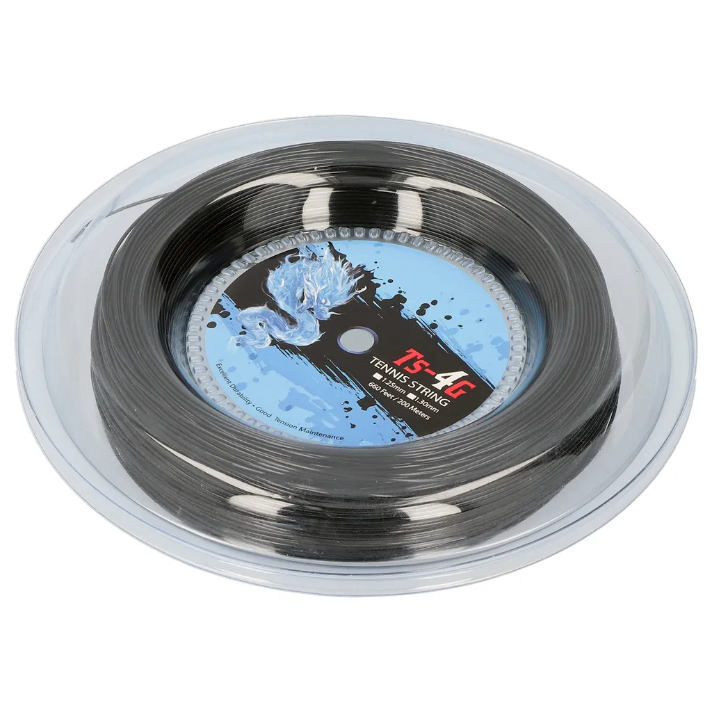 Cordage de tennis en polyester rond 200m - Bobine haute résistance