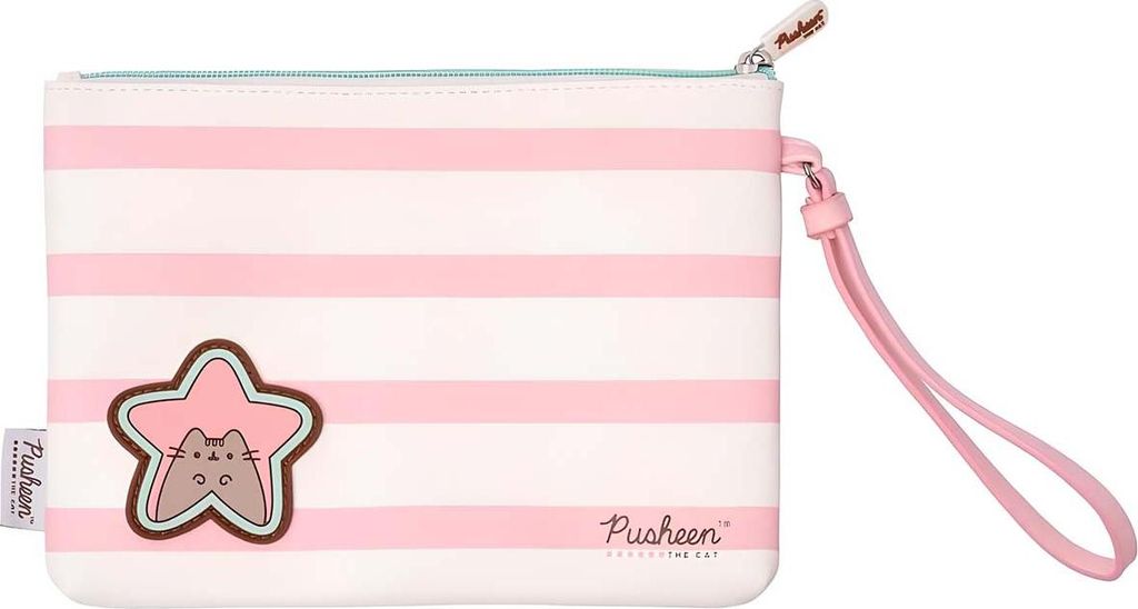 Pusheen - Rose Collection cosmetic bag (23 x 16.5 x 2.5 cm)