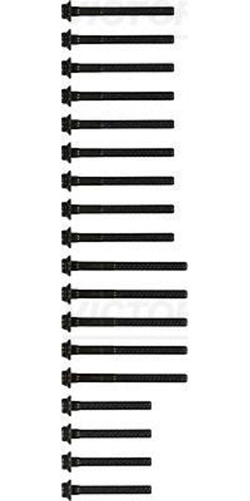 VICTOR REINZ 14-32031-01 Zylinderkopfschraubensatz OE 6039900110(4x) kompatibel mit Musso, C-Klasse, Sprinter, T1, V-Klasse, Vito, Vaneo, Focus, La...