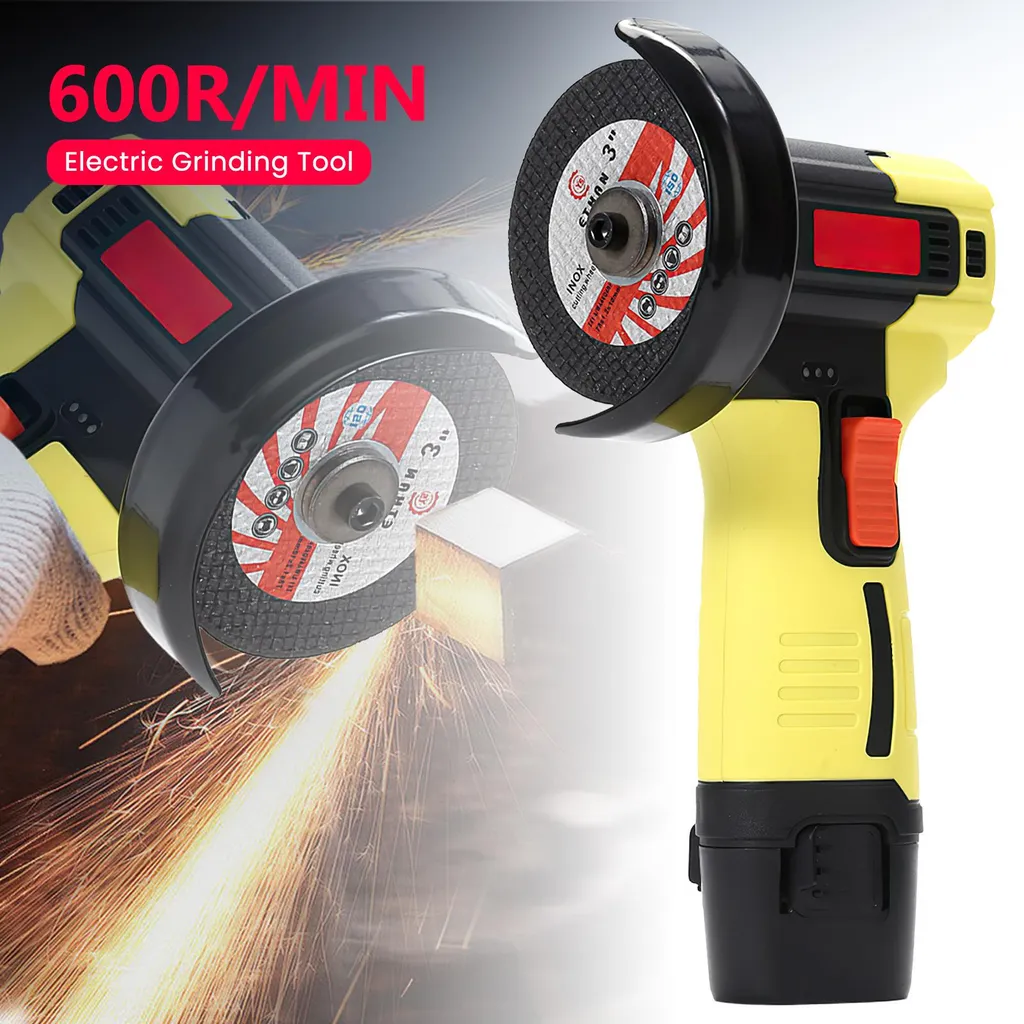 Meuleuse d'angle compacte brushless 125mm autonome avec 2 batteries UE - 2