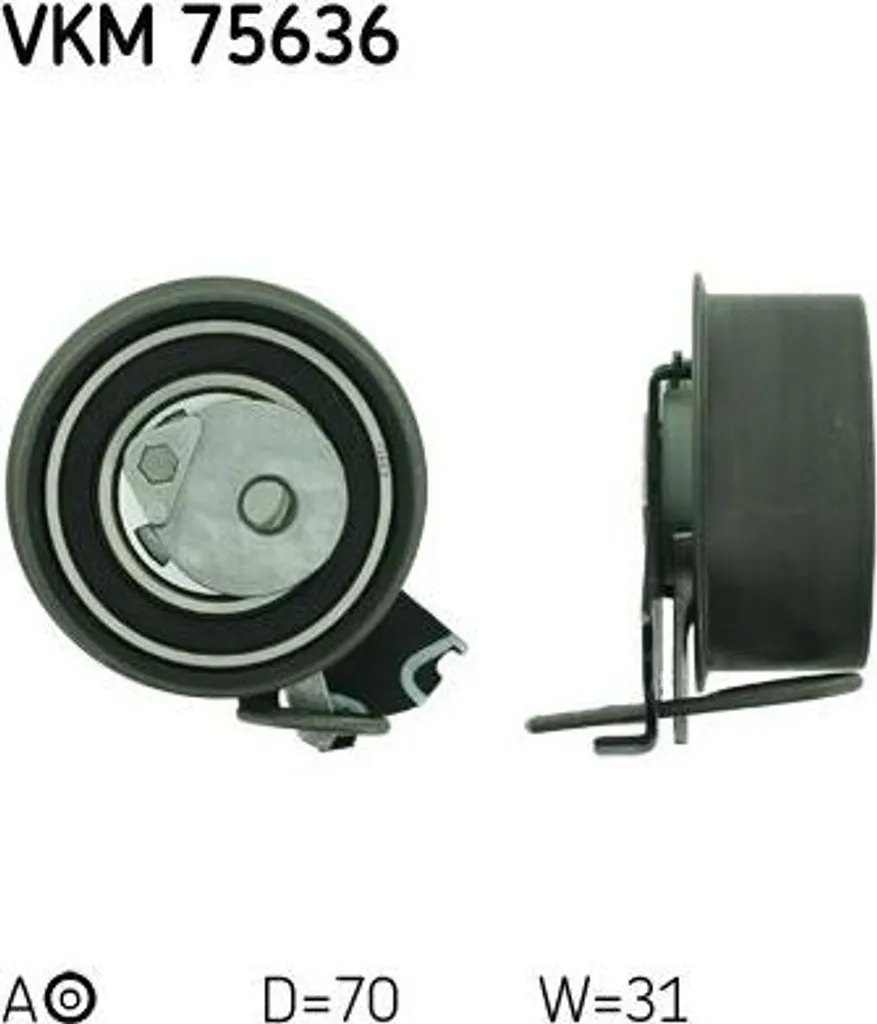 SKF VKM 75636 Rouleau Tendeur Courroie Crantée OE 2441023050 Qualité