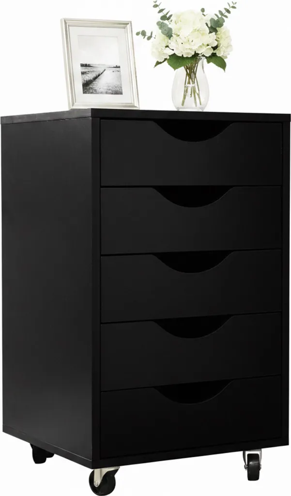 Meuble de rangement 5 tiroirs pour organiser vos documents et outils