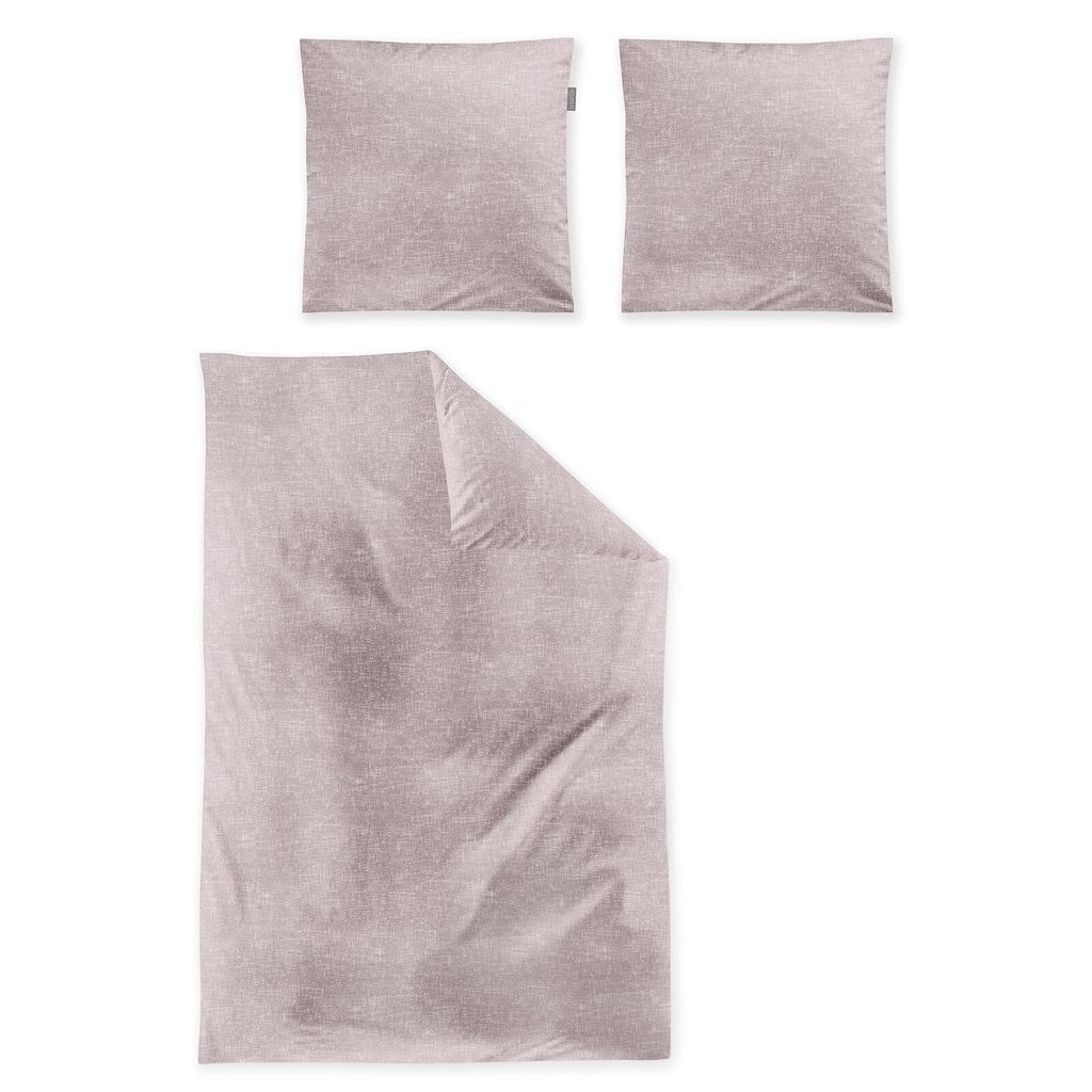 Irisette Edel-Feinbiber Bettwäsche-Garnitur Koala 8544 Farbe rosa 135x200+80x80cm