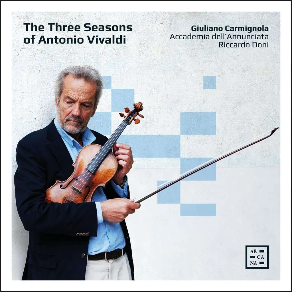 Trois Saisons de Vivaldi CD Virtuosité Baroque Giuliano Carmignola Doni