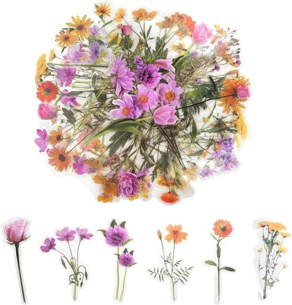 Stickers fleurs roses transparents : personnalisez vos objets sans traces