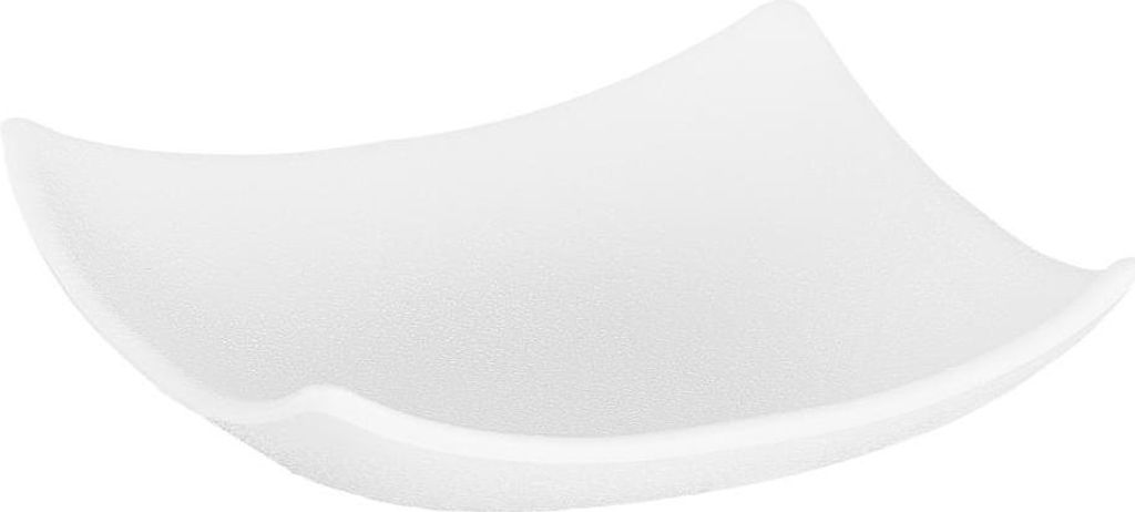 APS 83725 Schale ZEN, Melamin, 10,5 x 10,5 cm, Höhe 3 cm, weiß