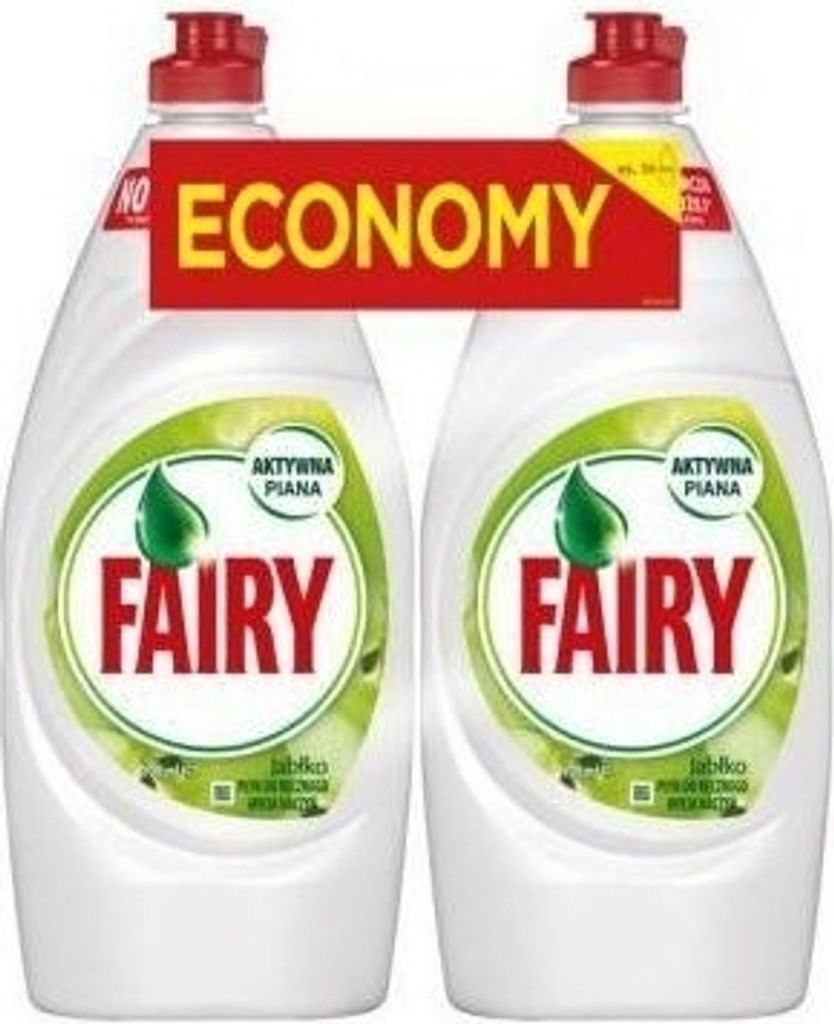 Fairy płyn do mycia naczyń jabłkowy 2x900ml Zdjęcie produktu 