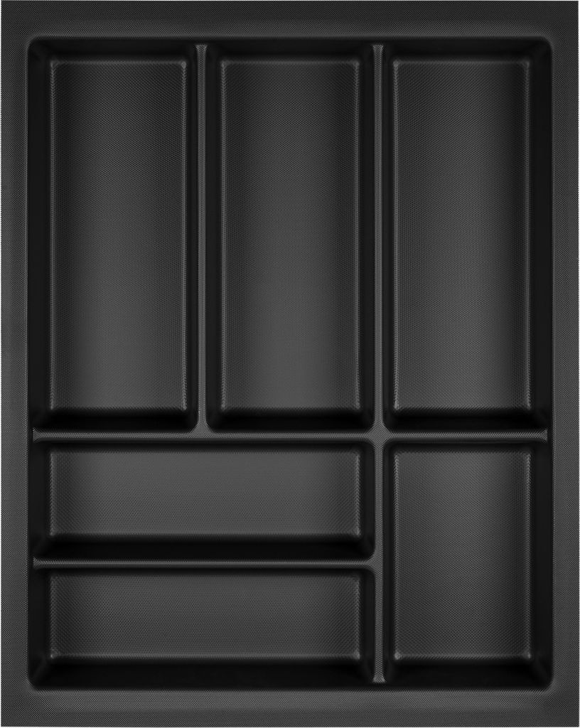 ORGA-BOX Junker Slim Besteckeinsatz 375 x 476 mm Lavagrau Produktbild 