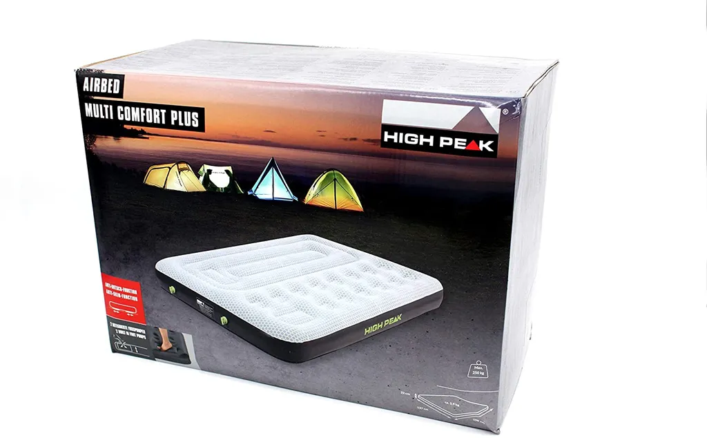 Matelas gonflable 2 places confortable pour camping et invités - 2