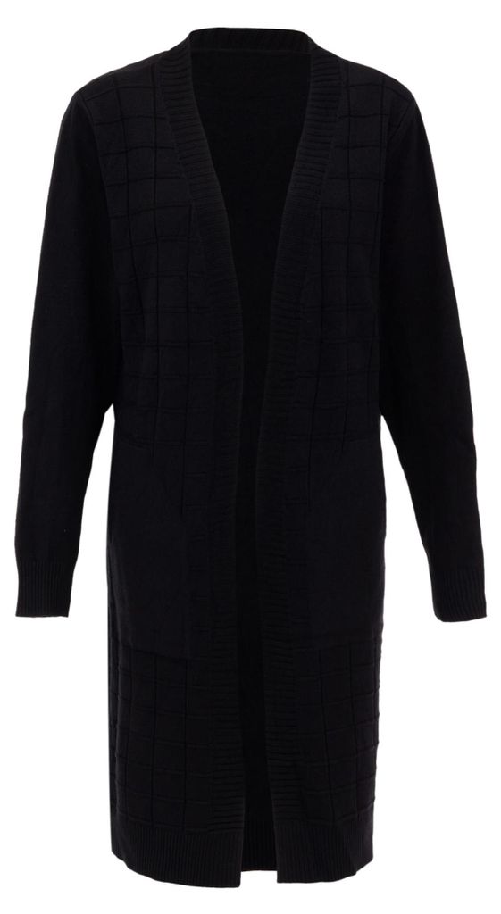 AODA damen strickjacke - schwarz, XS/S
