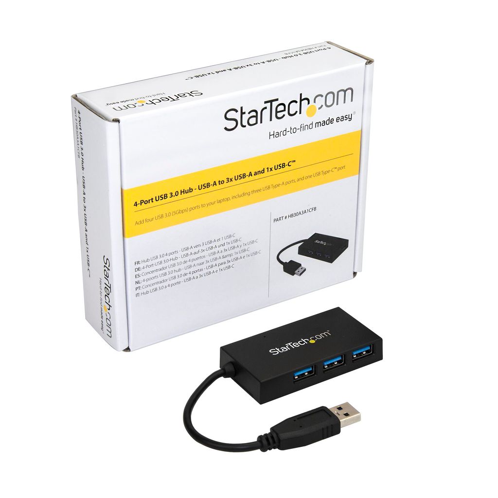 StarTech.com 4-Port USB 3.0 Hub