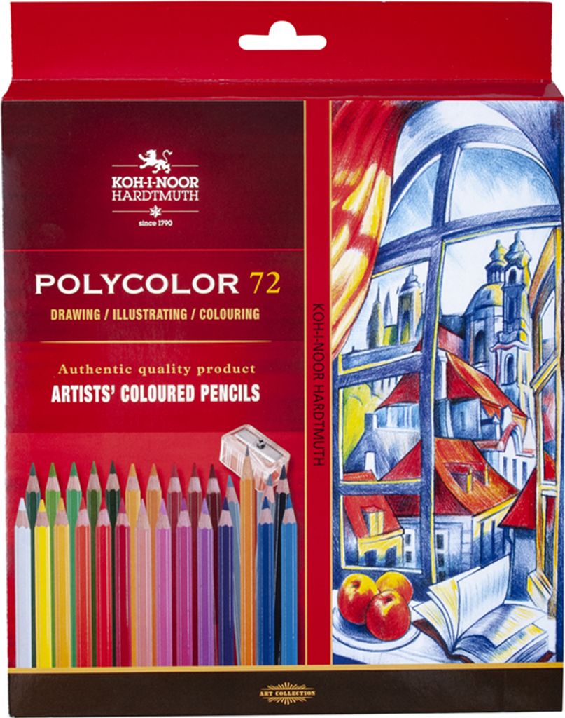 Polycolor Bleistifte 72 Farben Produktbild 