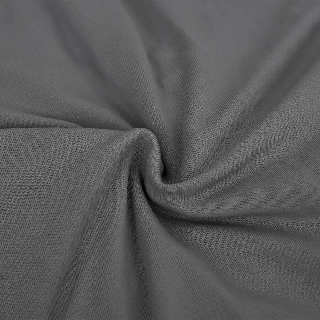 Fodera Elasticizzata Divano 2 Posti vidaXL Jersey Antracite - 10