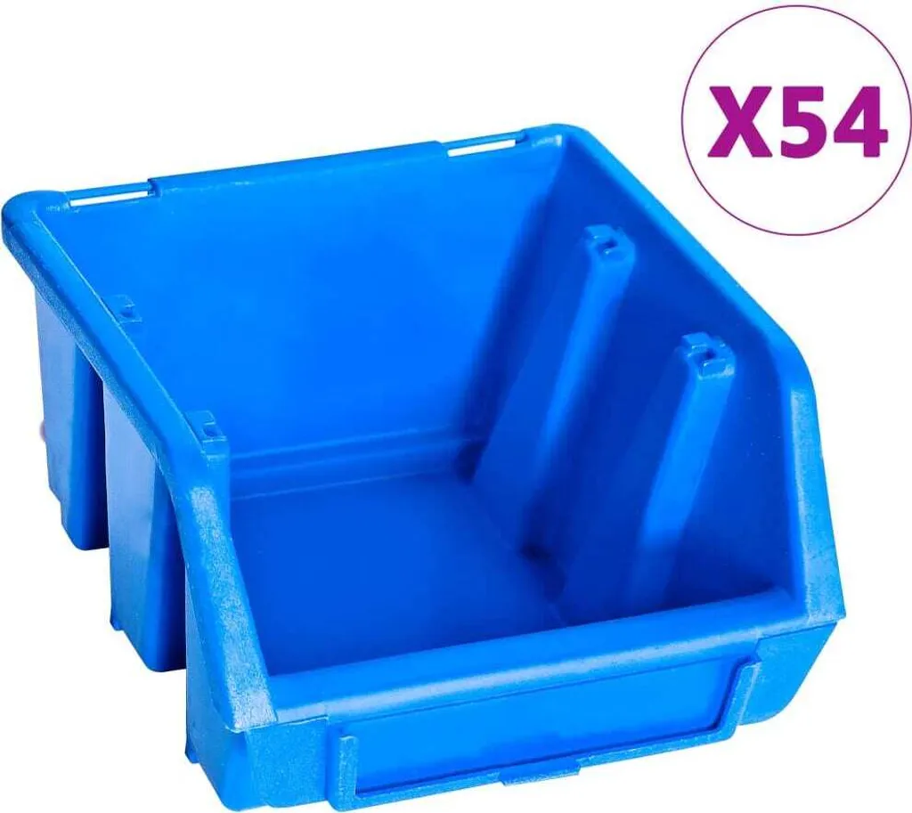 Solution Anti-Désordre : Set 96 Récipients Muraux de Rangement Atelier - 2